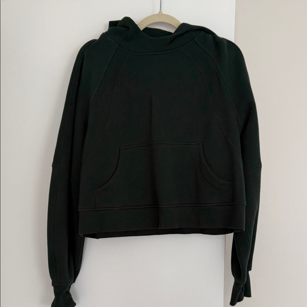 lululemon athletica Black Hooded Pullover Sweatshirt